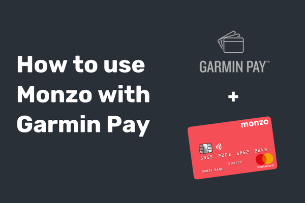 How to use Monzo with Garmin Pay